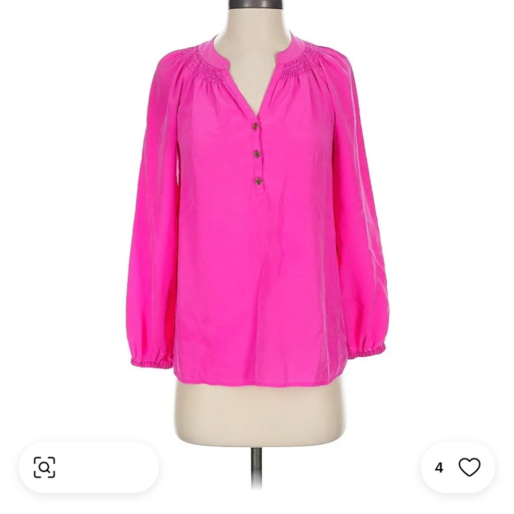 Lilly Pulitzer Pink Elsa Top